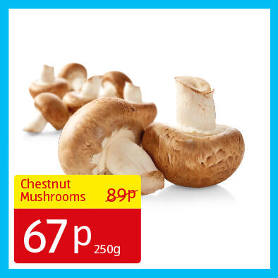 Chestnut Mushrooms 