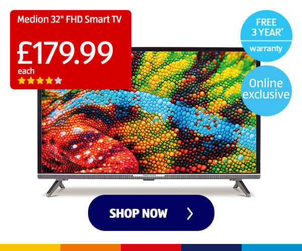 Medion 32 FHD Smart TV - Shop Now 