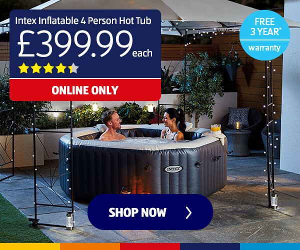 Intex Inflatable 4 Person Hot Tub