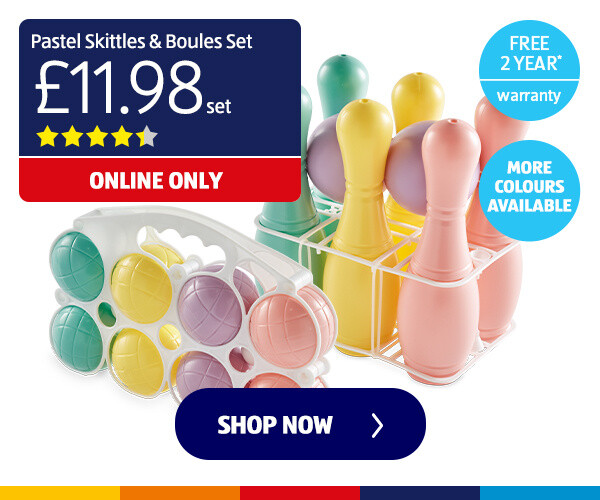 Pastel Skittles & Boules Set