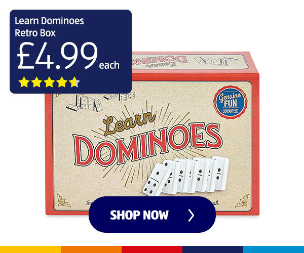 Learn Dominoes Retro Box - Shop Now