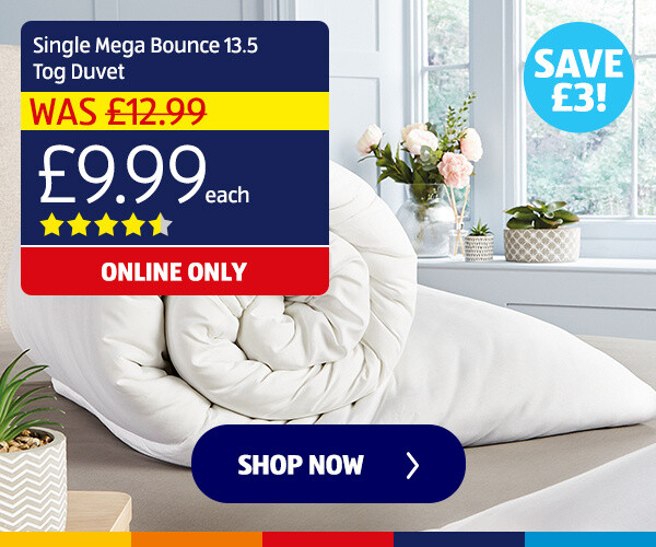 Single Mega Bounce 13.5 Tog Duvet