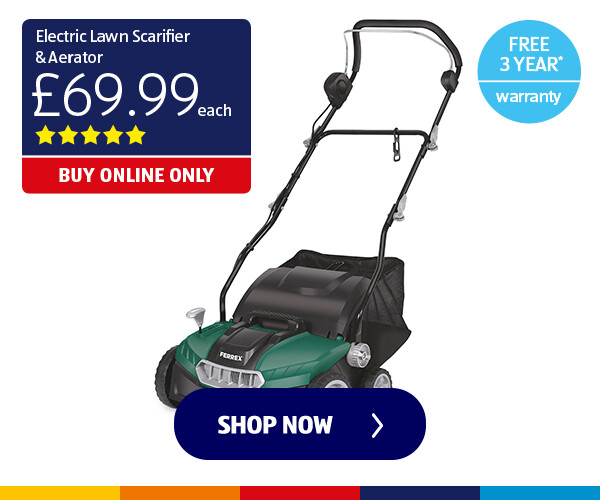 Electric Lawn Scarifier & Aerator - Shop Now