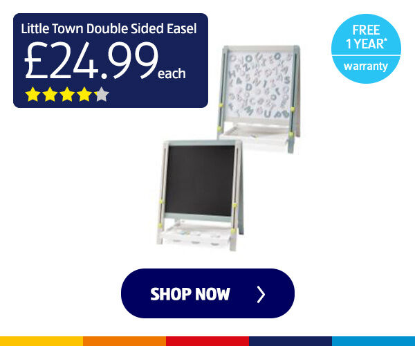 Little Town Double Sided Easel