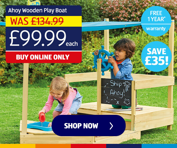 Ahoy Wooden Play Boat