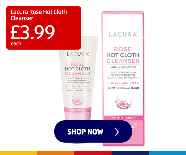 Lacura Rose Hot Cloth Cleanser - Shop Now