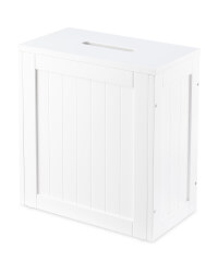 Slimline Bathroom Storage Unit - White