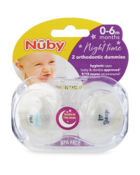 I Love Sleep Soothers 2 Pack 0-6M