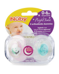 So Sleepy Soothers 2 Pack 0-6 Months
