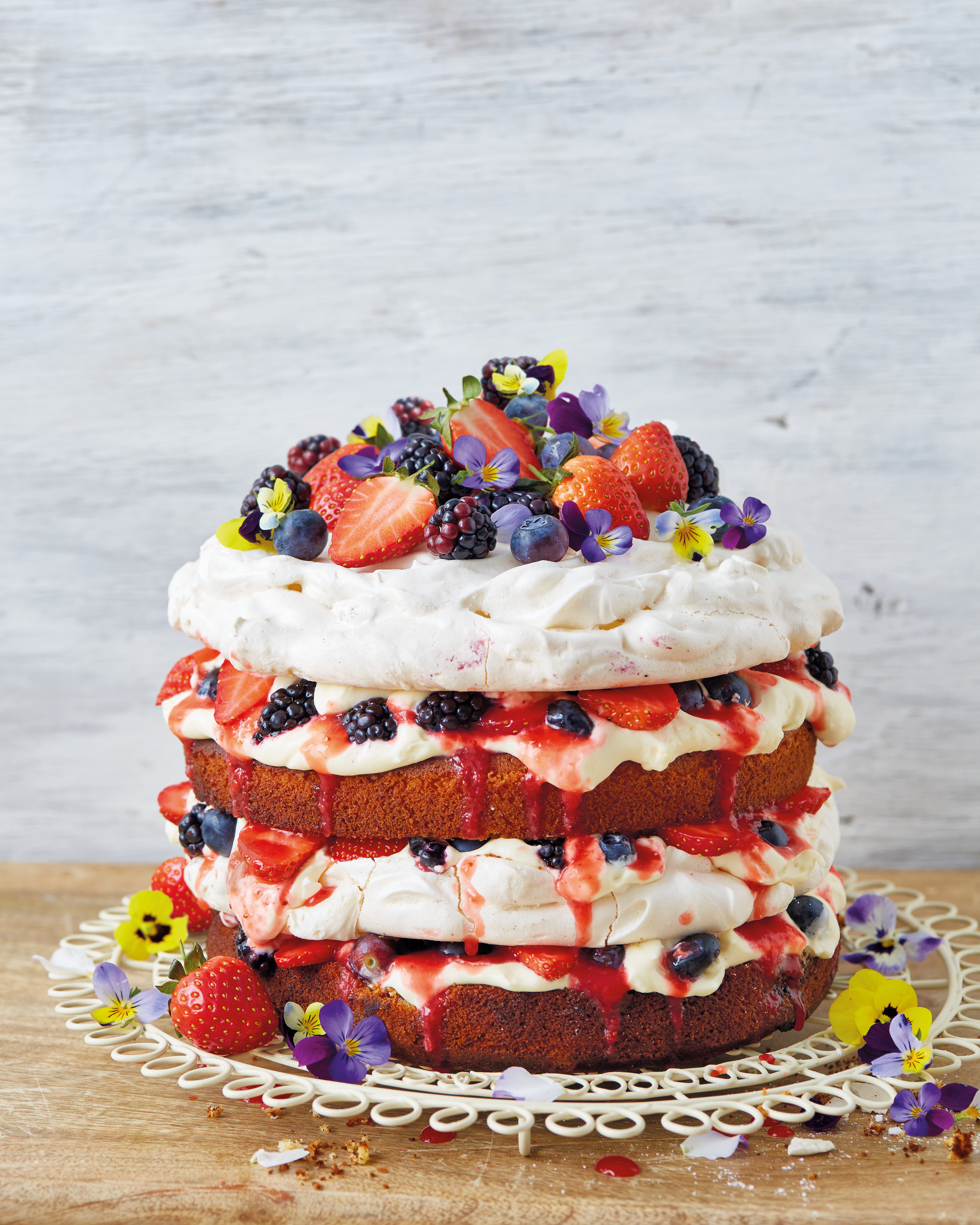 Summer Garden Cake Aldi Uk