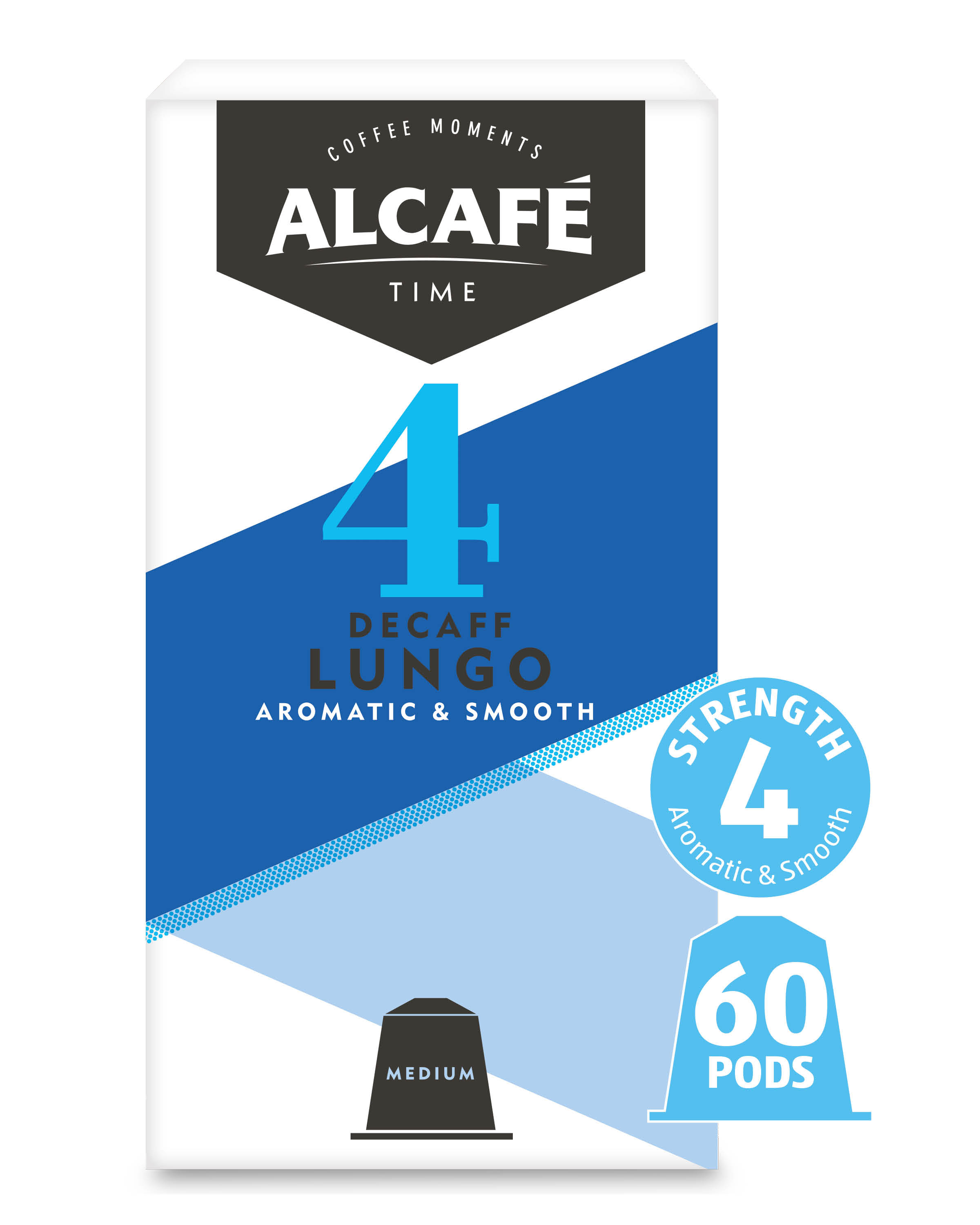 Decaf Lungo Coffee Pod Bundle 6 Pack