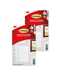 Small Picture Hanging Strips 16 Pack
