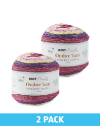 So Crafty Tayberry Ombre Yarn 2 Pack