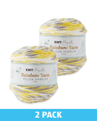 Sparkler Rainbow Yarn 2 Pack