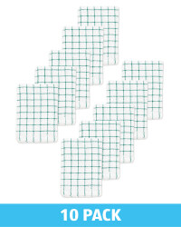 Emerald Terry Tea Towel 10 Pack