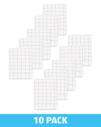 Grey Terry Tea Towel 10 Pack