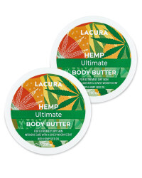 Lacura Hemp Body Lotion 2 Pack