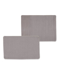 Light Grey Kitchen/Utility Mat Set