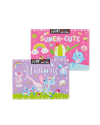Giant Poster Colouring Pad 2 Pack