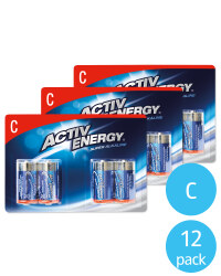 Activ Energy C Batteries Pack of 12