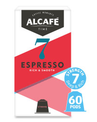 Espresso Coffee Pods 6 Pack