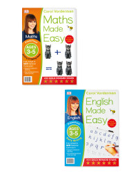 Carol Vorderman 3-5 Workbooks