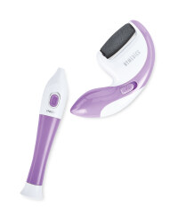Purple Foot Pedi And Manicure Set