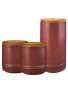 Plum Kitchen Canister Set 3 Pack