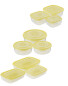 Yellow Food Tubs 9 Pack