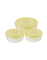 Yellow Food Tubs 9 Pack
