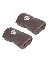 Charcoal Pet Towel 2 Pack