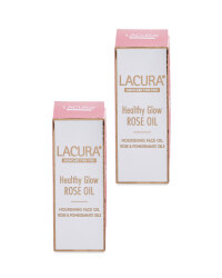 Lacura Rose Facial Oil & Tonic Set