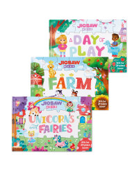 Farms, Fairies & Play Jigsaw Books