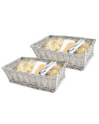 Grey/Silver Hamper Kit 2 Pack