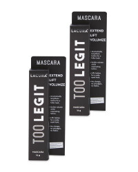 Lacura Too Legit Mascara 2 Pack