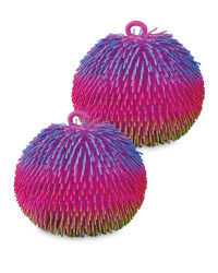 Rainbow 1 Giant Jiggly Balls 2 Pack