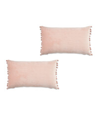 Pink Pom Cushion 2 Pack