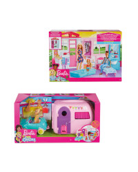 Barbie House & Chelsea Camper