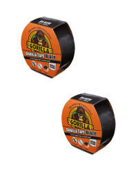 Gorilla Black Duct Tape 2 Pack