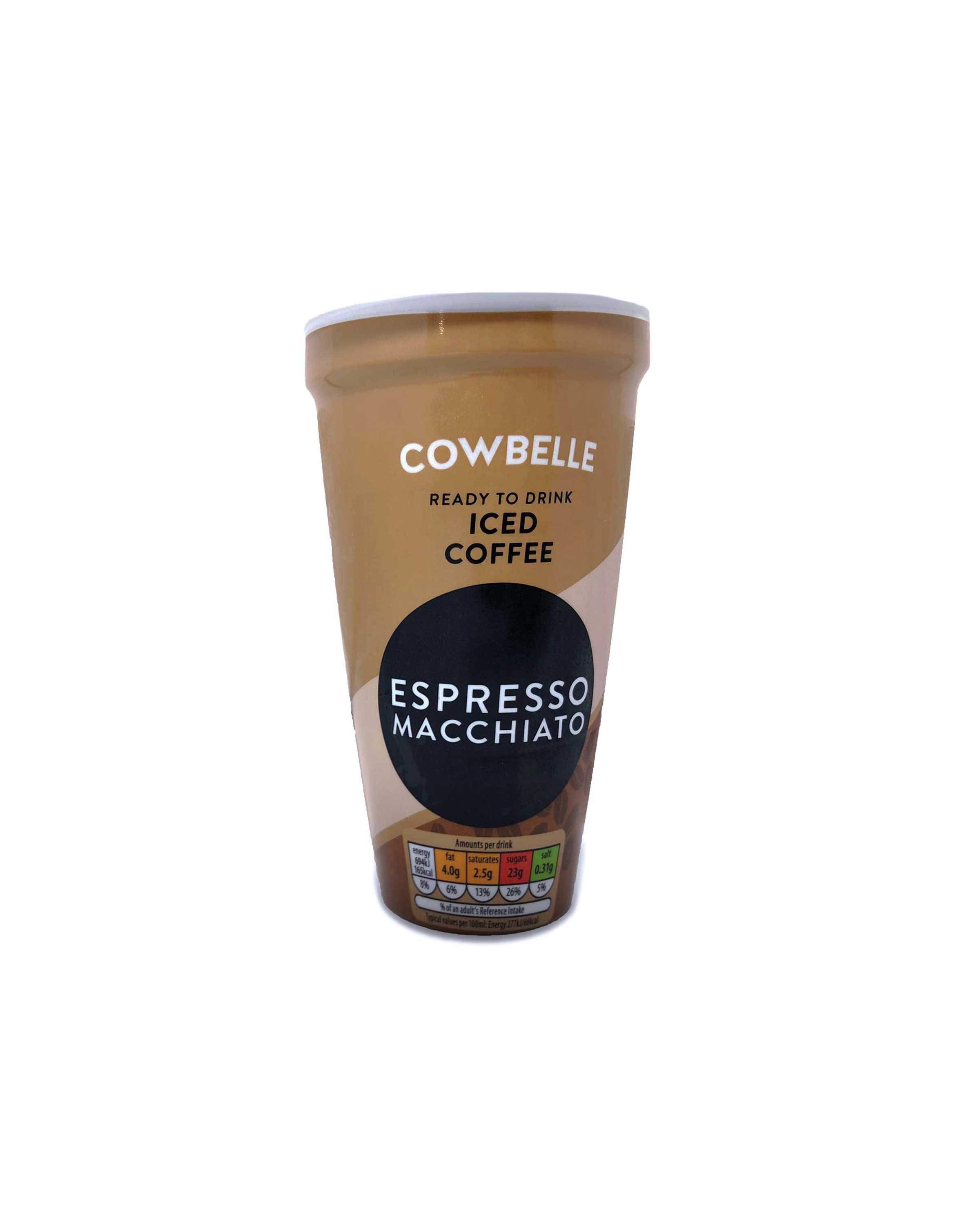 Cowbelle Espresso Macchiato 250ml Aldi Uk