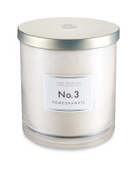 Pomegranate Hurricane Candle