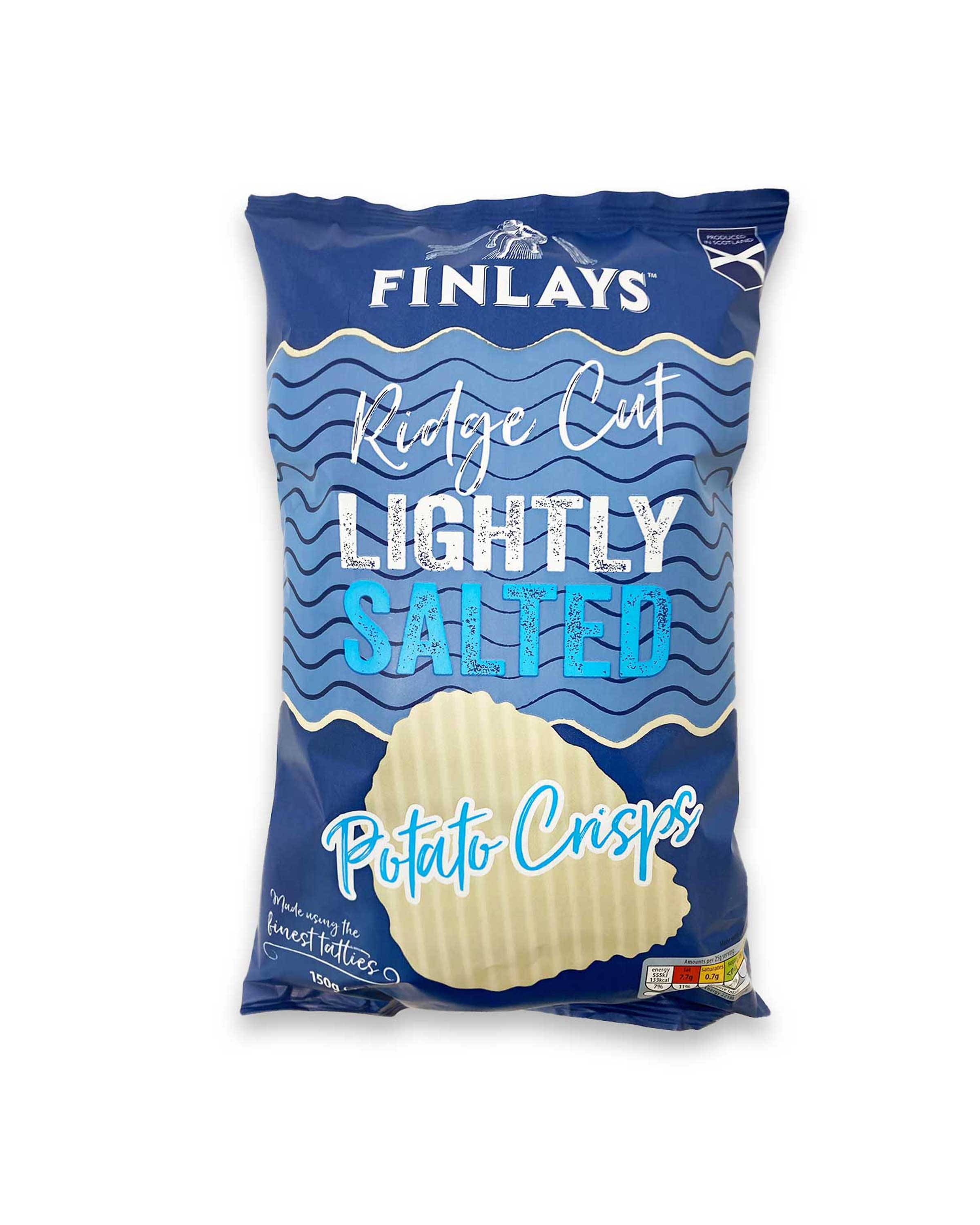 Ridge Cut Lightly Salted Crisps