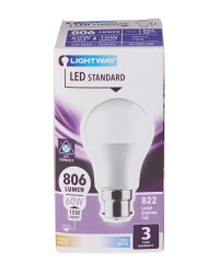 LED Lightbulb 10W A60 BC