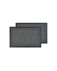 Grey Fleck Utility Mats Twin Pack
