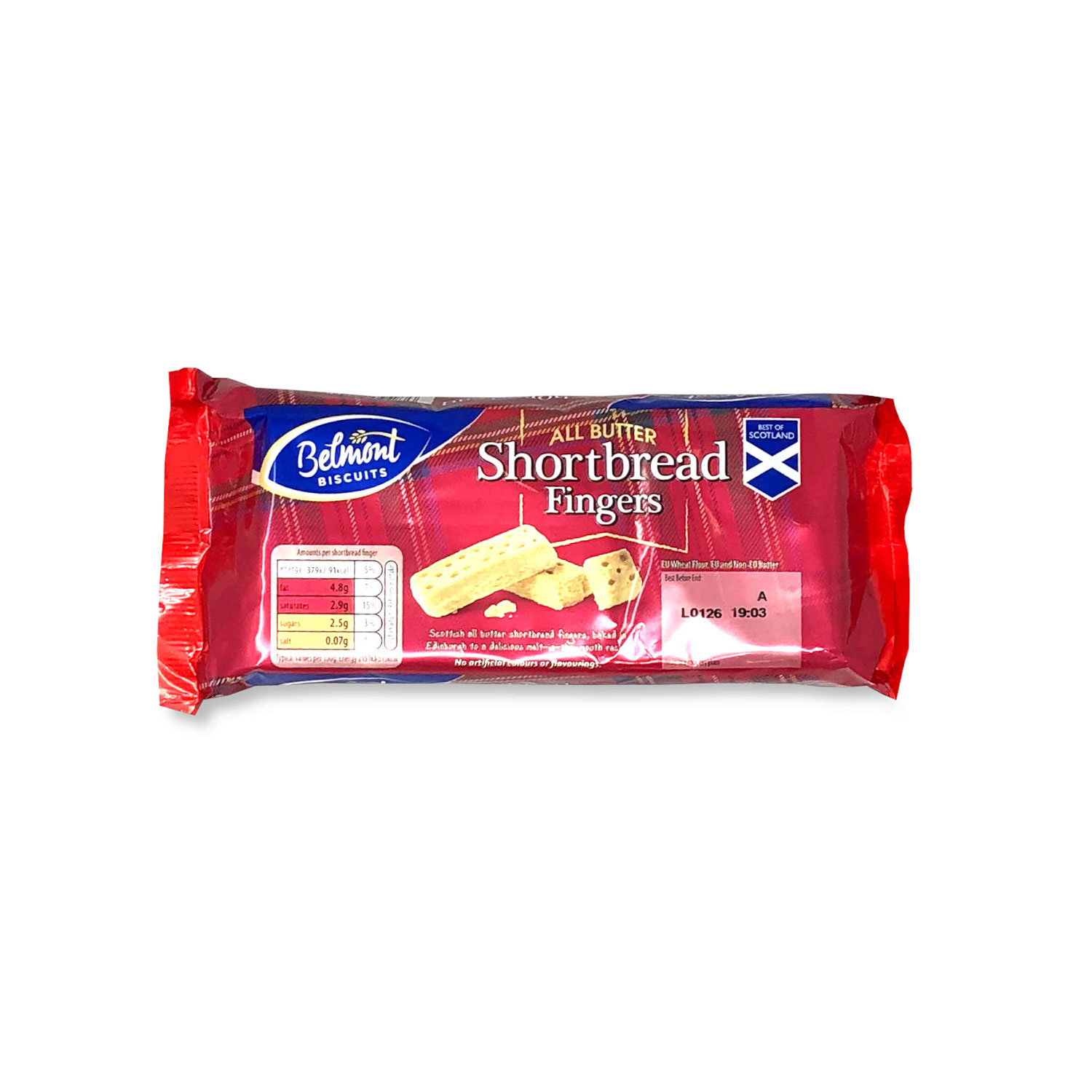 All Butter Shortbread Fingers