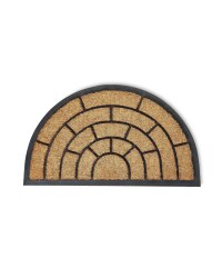 Outdoor Half Moon Brickwork Mat