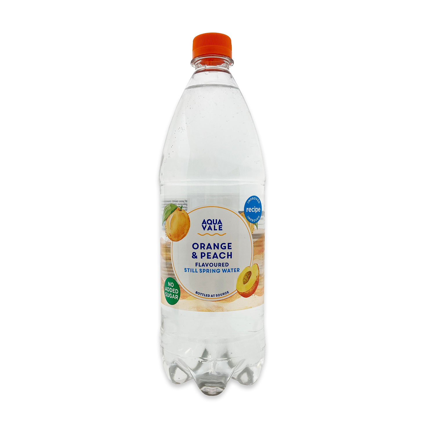 Orange &Peach Flavoured Spring Water