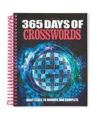 365 Days Of Crosswords Book