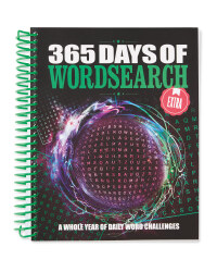 Extra 365 Days Of Wordsearches Book