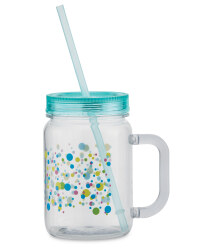Blue Mason Jar